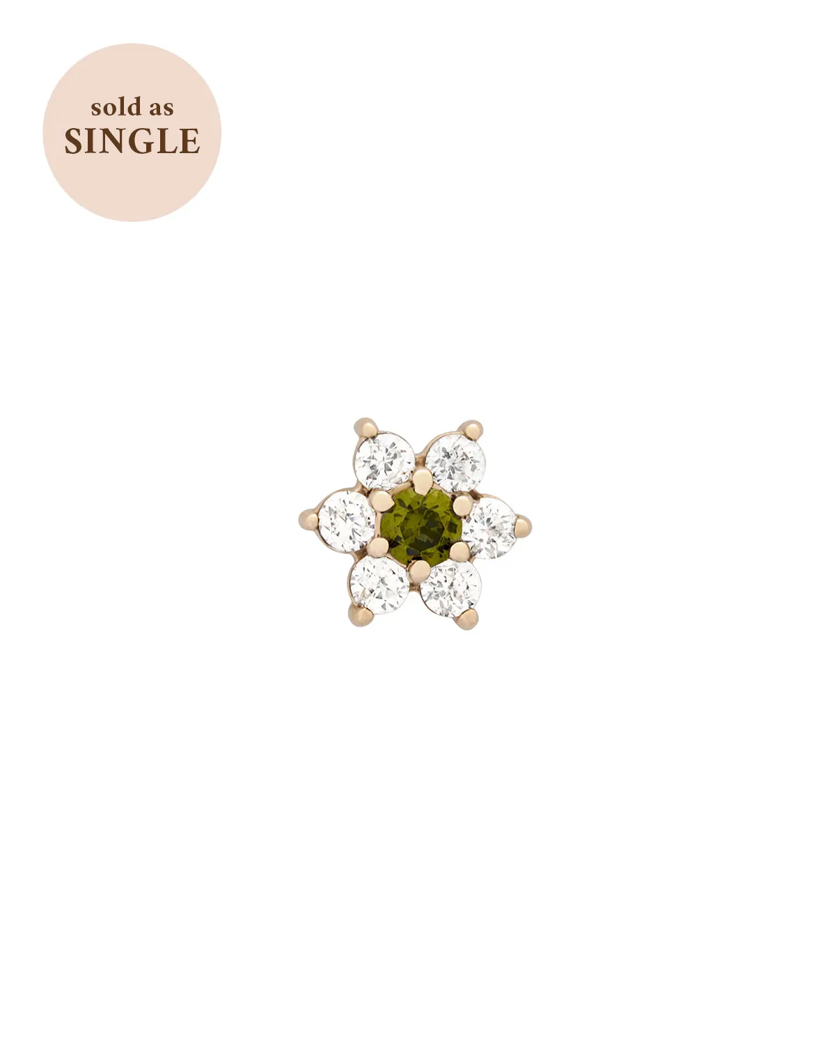 Ren Lotus Single Stud