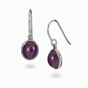 Ruby Drop Earrings