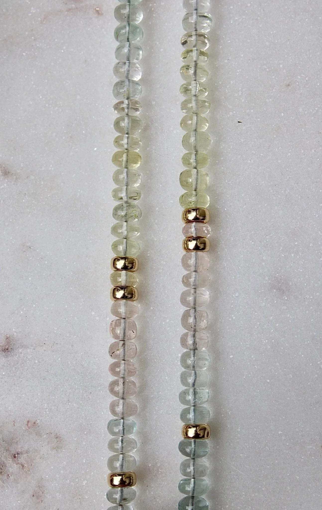 Sea Mist Beaded Necklace