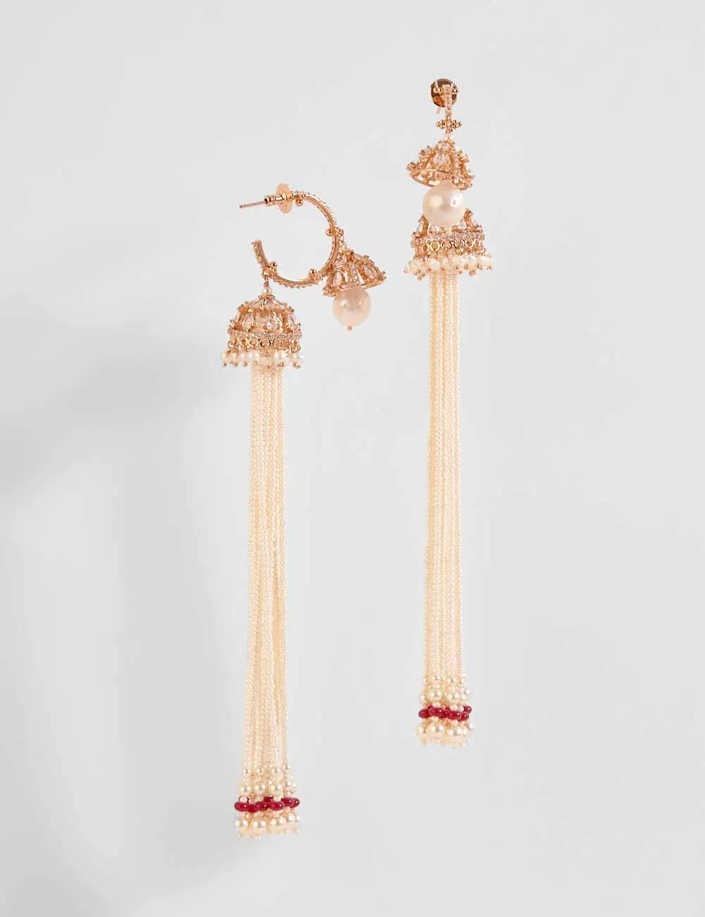 The Paloma Pearl Couture Hoops