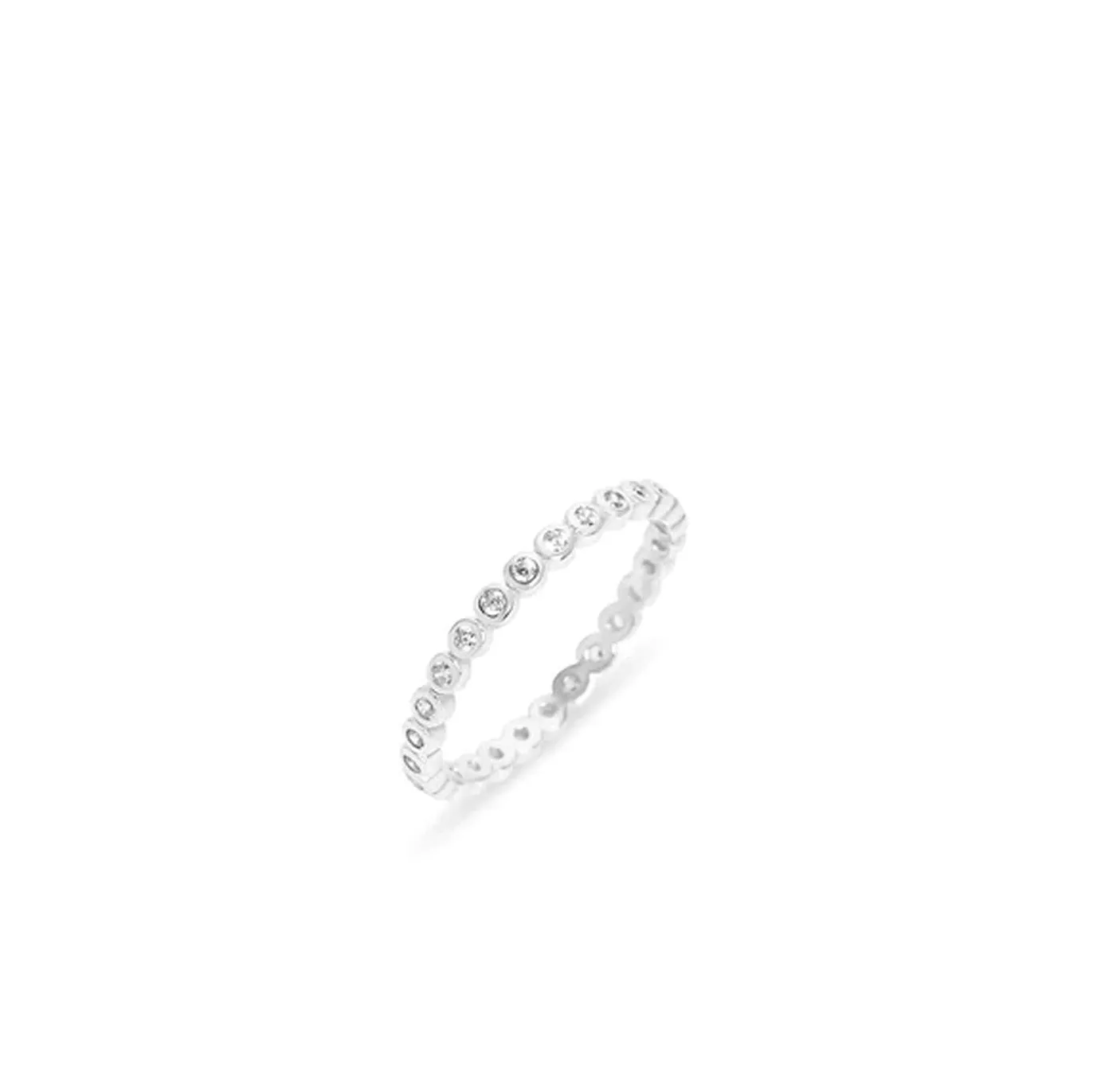 THE THIN ROUND BEZEL ETERNITY BAND