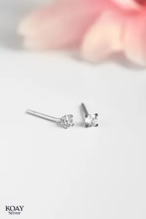 Tiny Zircon Earring