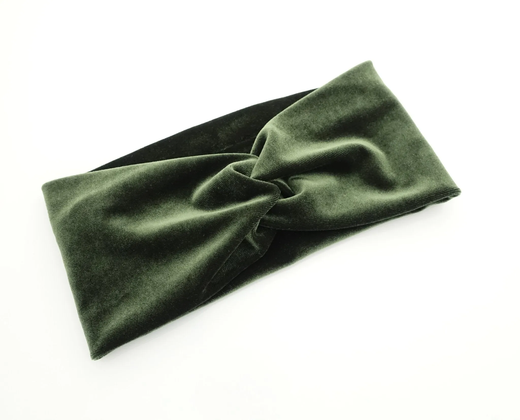 velvet span front twist non elastic headband fashion Fall Winter headband