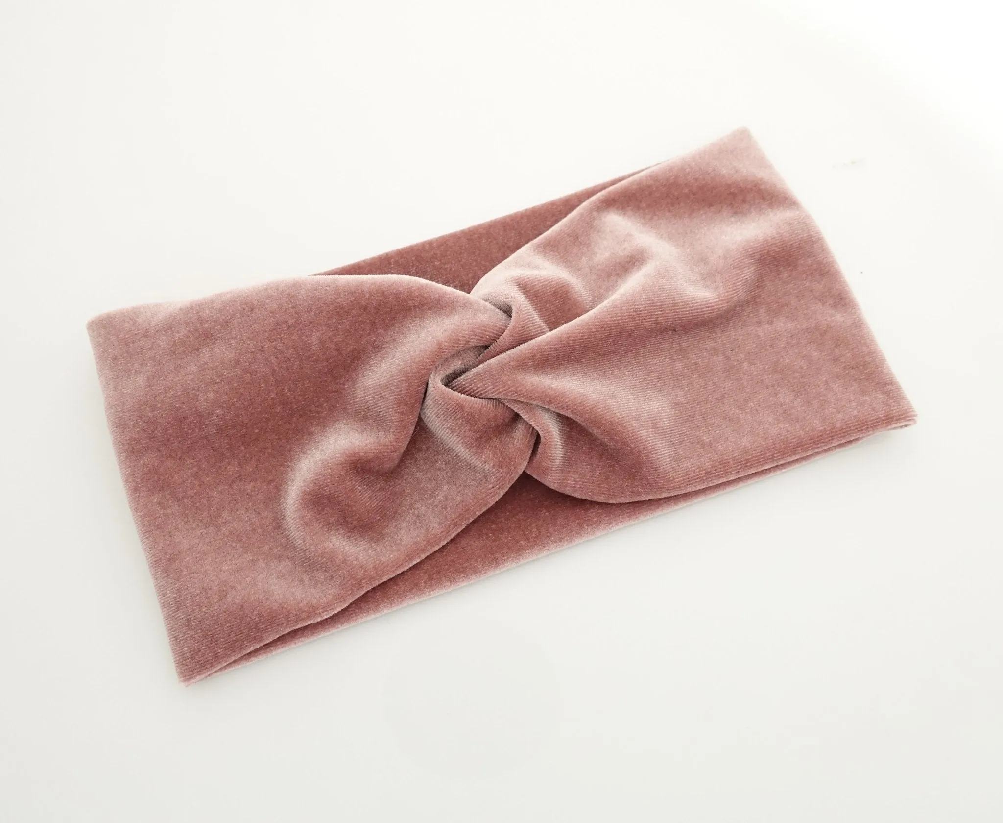 velvet span front twist non elastic headband fashion Fall Winter headband