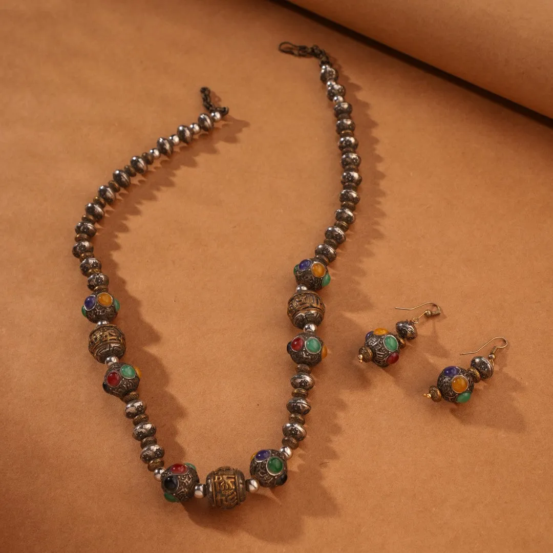 Vintage Rainbow Necklace