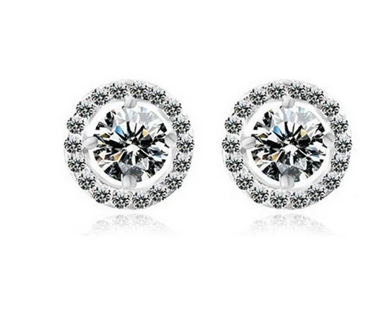 Zircon Stud Earrings